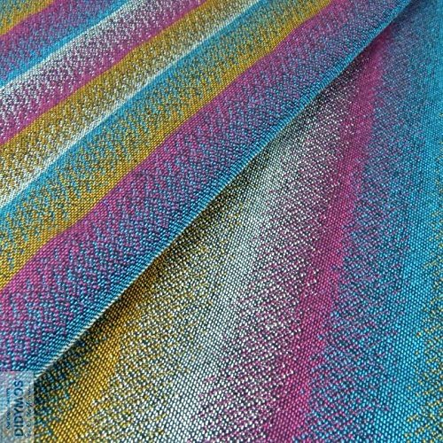 DIDYMOS Woven Wrap Baby Carrier Geckos Macchia (Organic Cotton), Size 3 (320 cm)