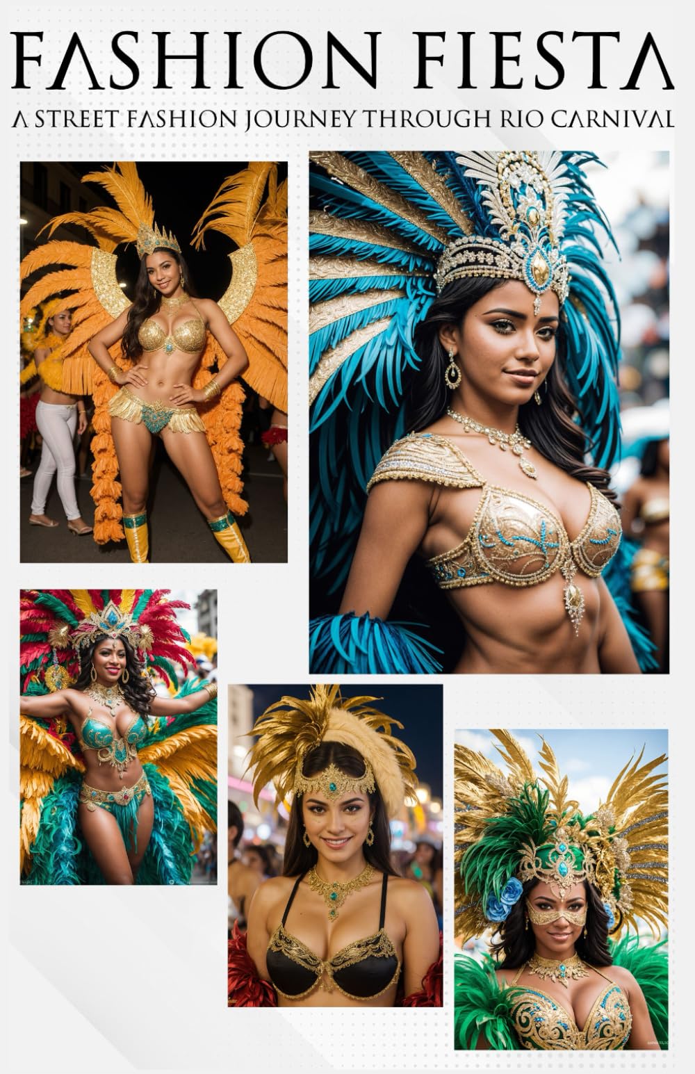 Fashion Fiesta: A Street Fashion Journey Through Rio Carnival