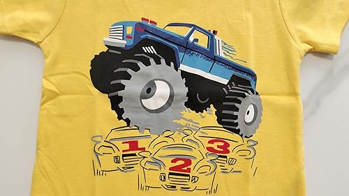 Miniatura 5 de Camisetas de verano para niños pequeños, camisetas de manga corta