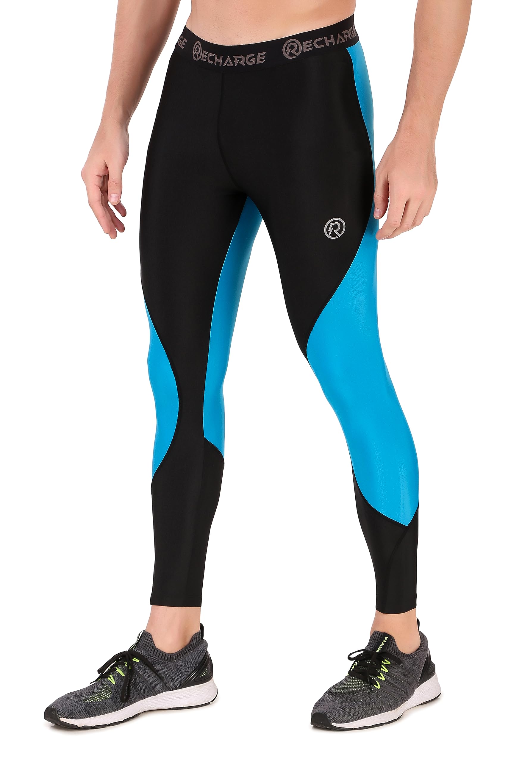 redesign apparels Recharge Men Polyester Sports Compression Pant/Legging/Full Tights-picture-3