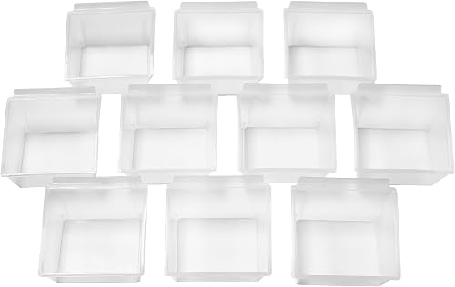 Proslat 3210 Probin Storage Bin Designed for PVC Slatwall, Small, 10-Pack