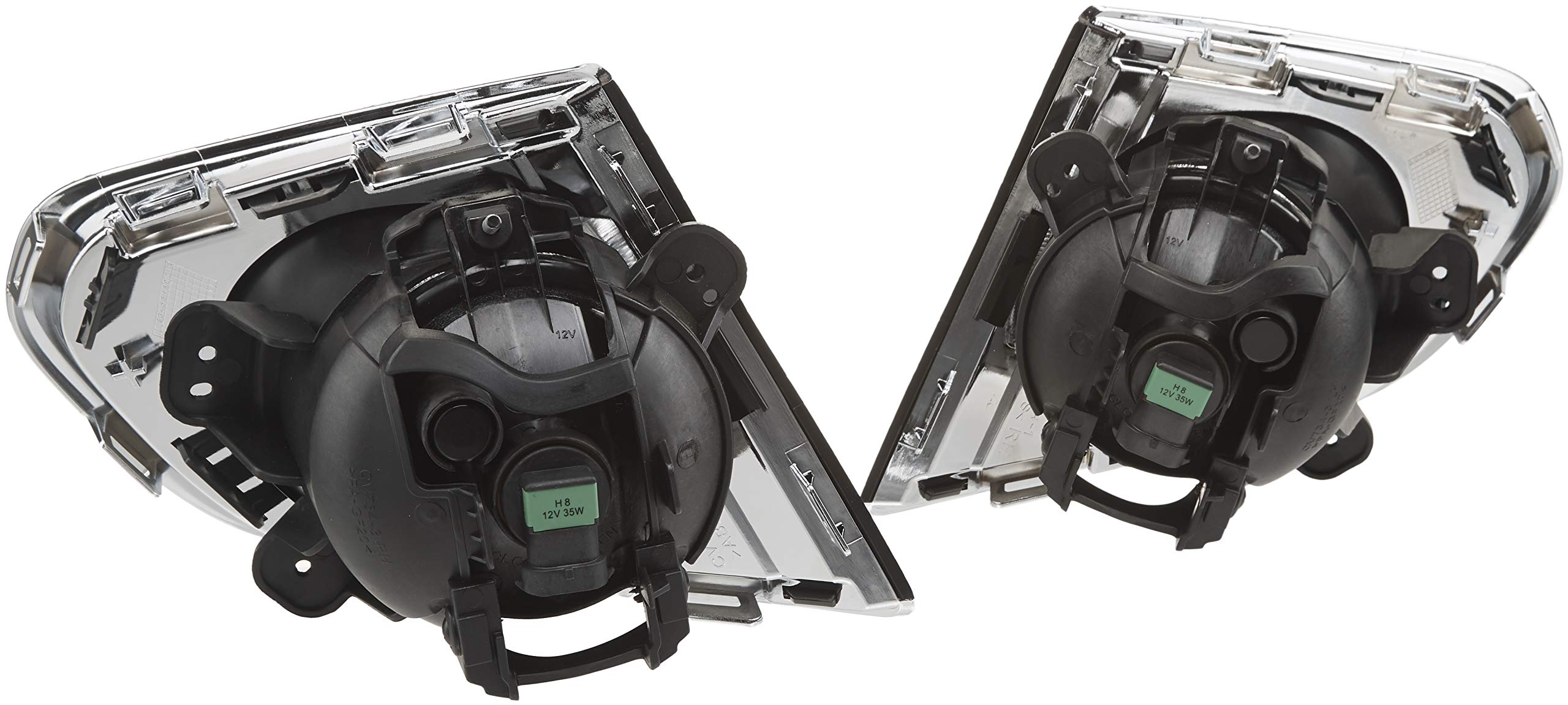 SPEC-D TUNING Clear Lens Fog Lights + H8 Bulbs Included Compatible with 2015-2016 Chevrolet Chevy Trax/Tracker L+R Pair Assembly