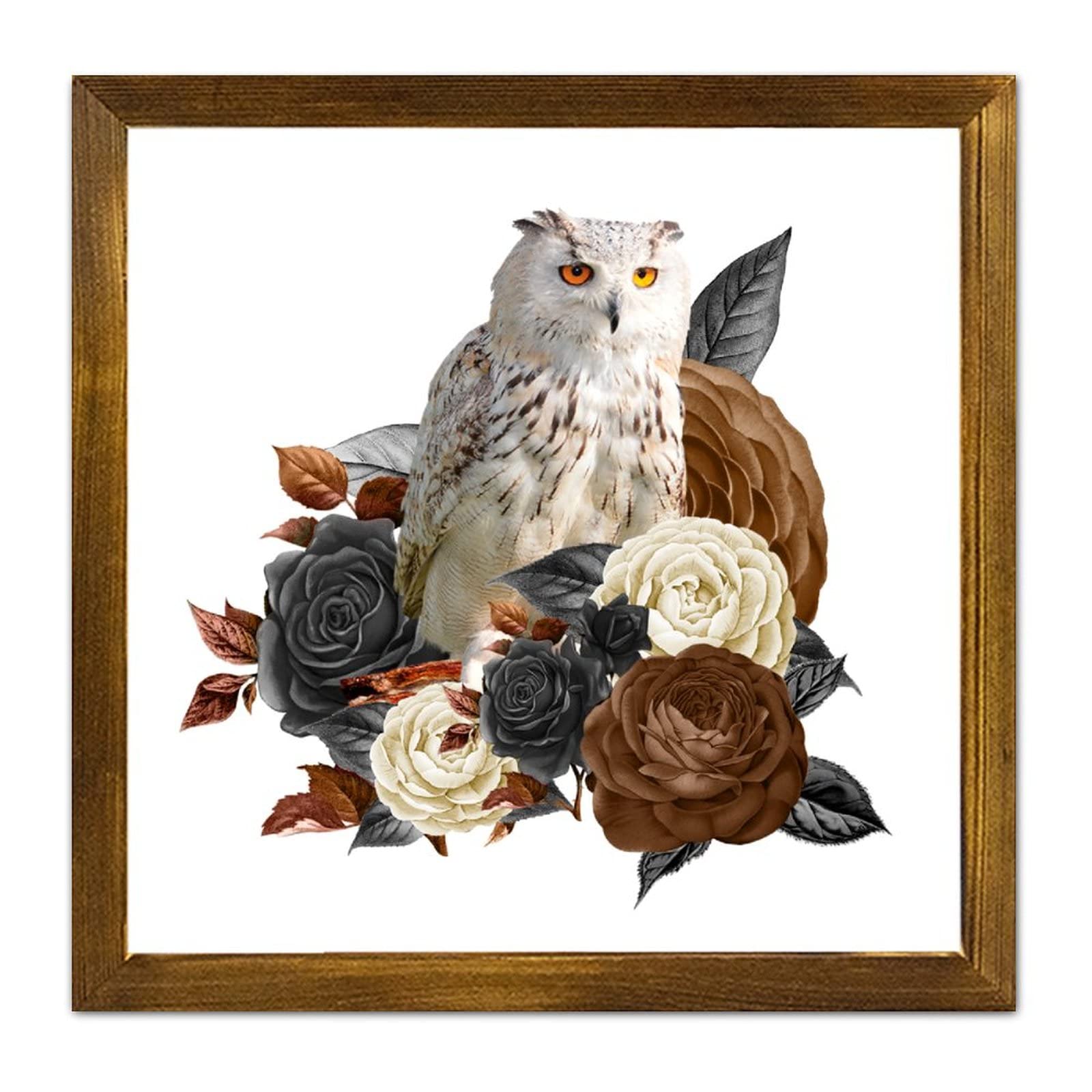 Décoration murale hibou bois Halloween pour sublimer votre maison