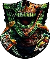 Vista 35 de Obacle Máscara facial de calavera para polvo, viento, protección solar, hombres y mujeres, motociclismo