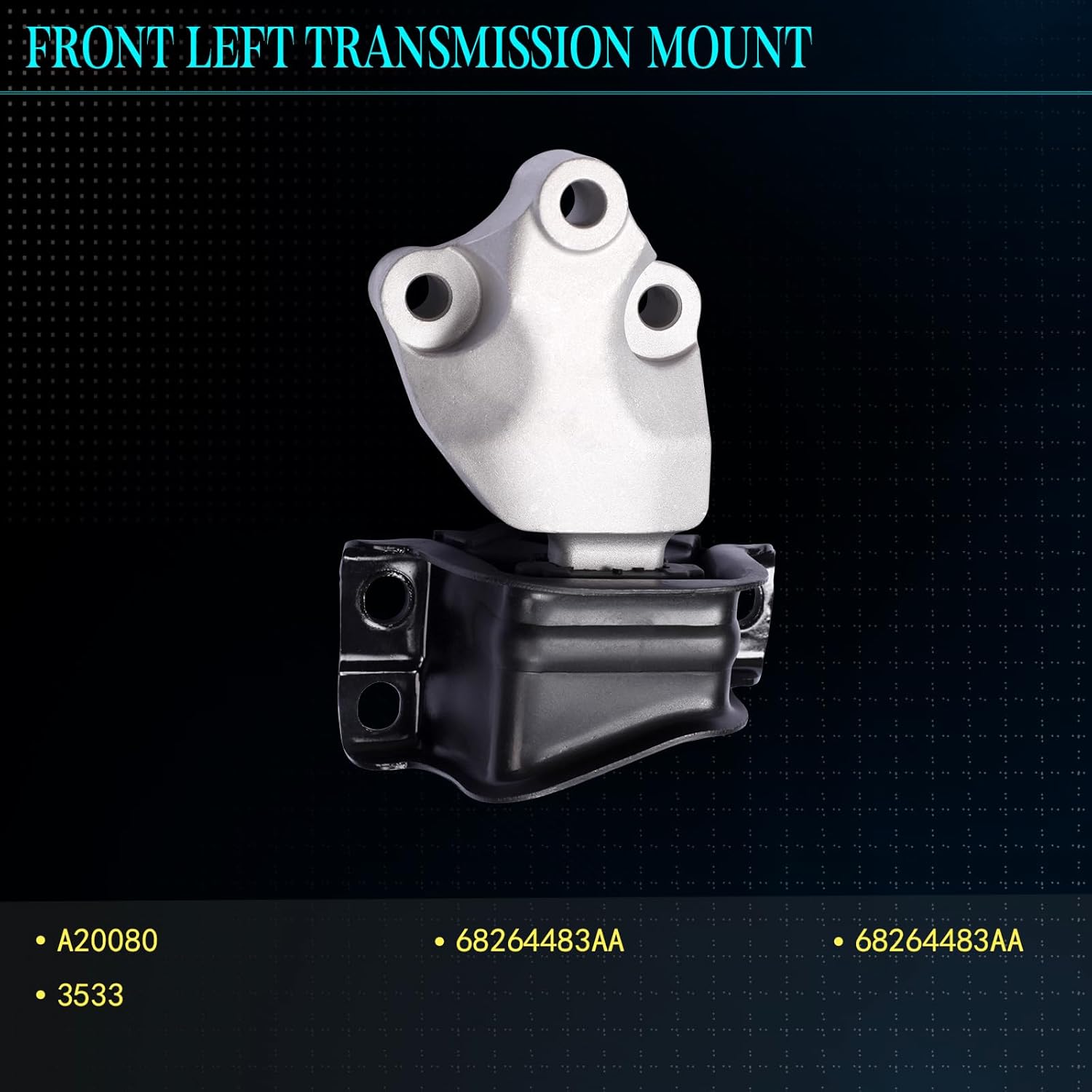 SHERXINBO Set of 4 Engine Motor Mount Compatible with 14-21 Promaster 1500 2500 3500 3.6L V6 Replace for A5938 A20071 A5879 A20080