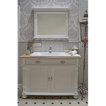 Land Liebe Badmobel Gmbh Landhaus Waschtisch Vintage Shabby Chic Amazon De Kuche Haushalt