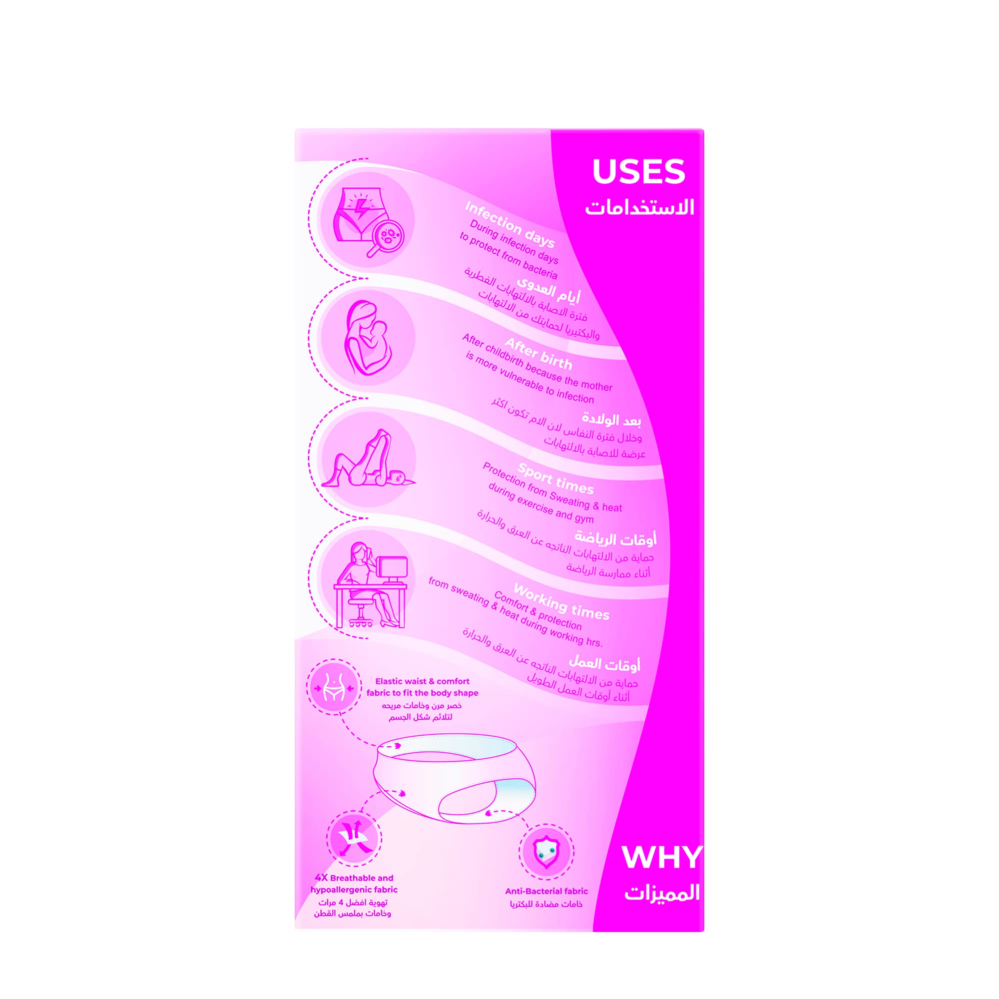 Dry Go Comfortable Disposable Panties 