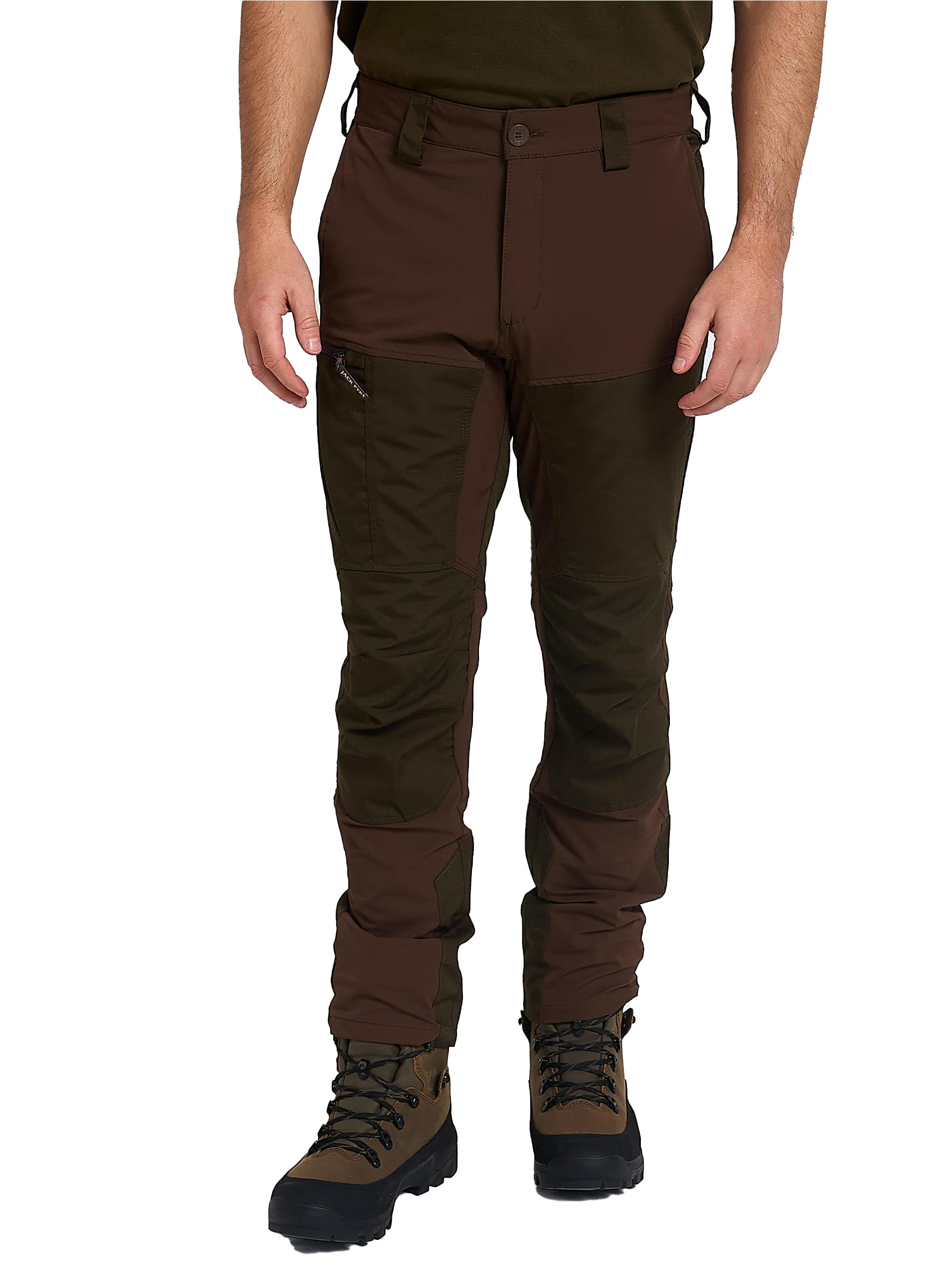 Jack Pyke Men's Brown Technical Hybrid Trousers Xl