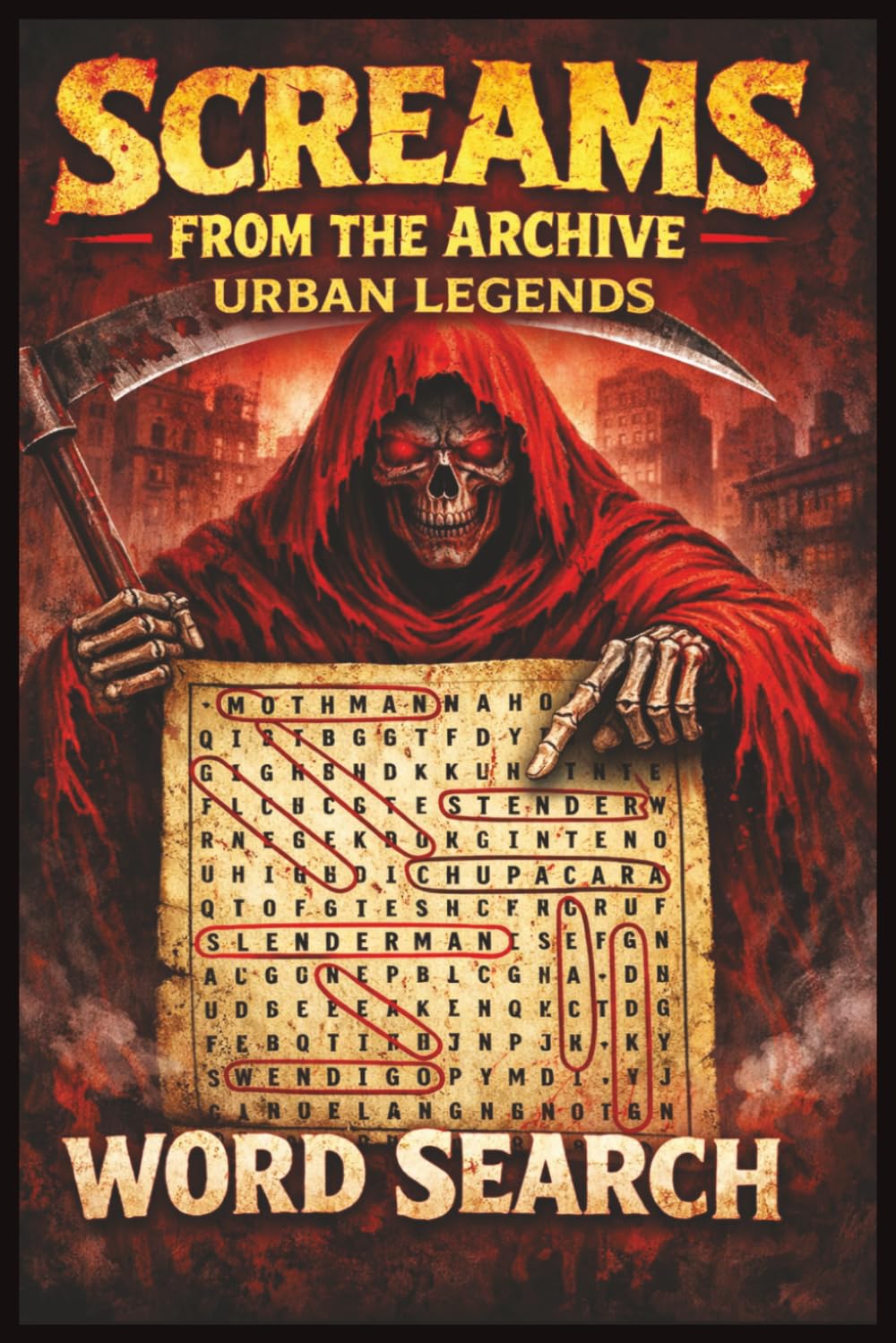 Urban Legends Word Search: Spine-Chilling Myths, Monsters & Mysteries in Every Puzzle