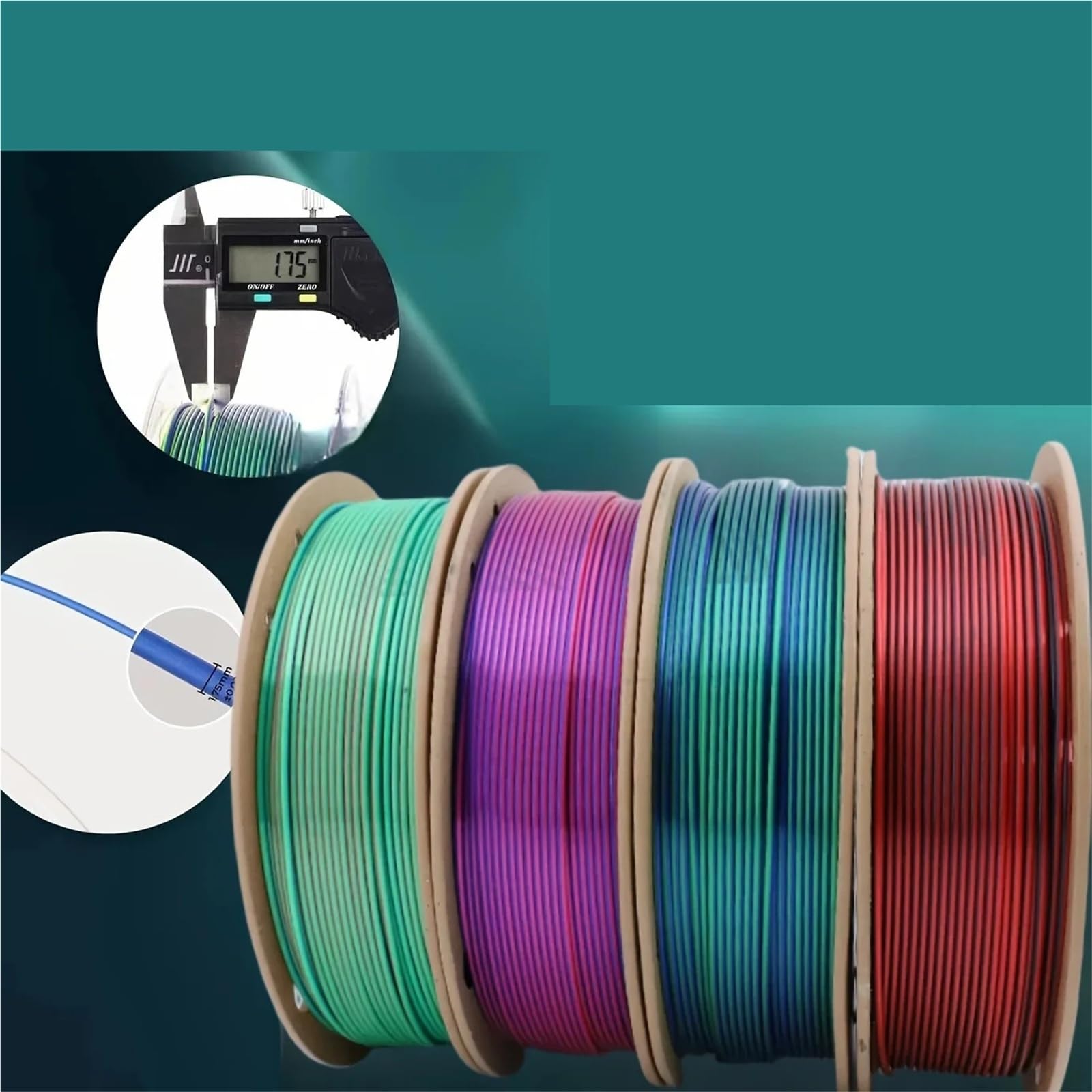 Compatible avec le filament PLA générique de 1,75 mm