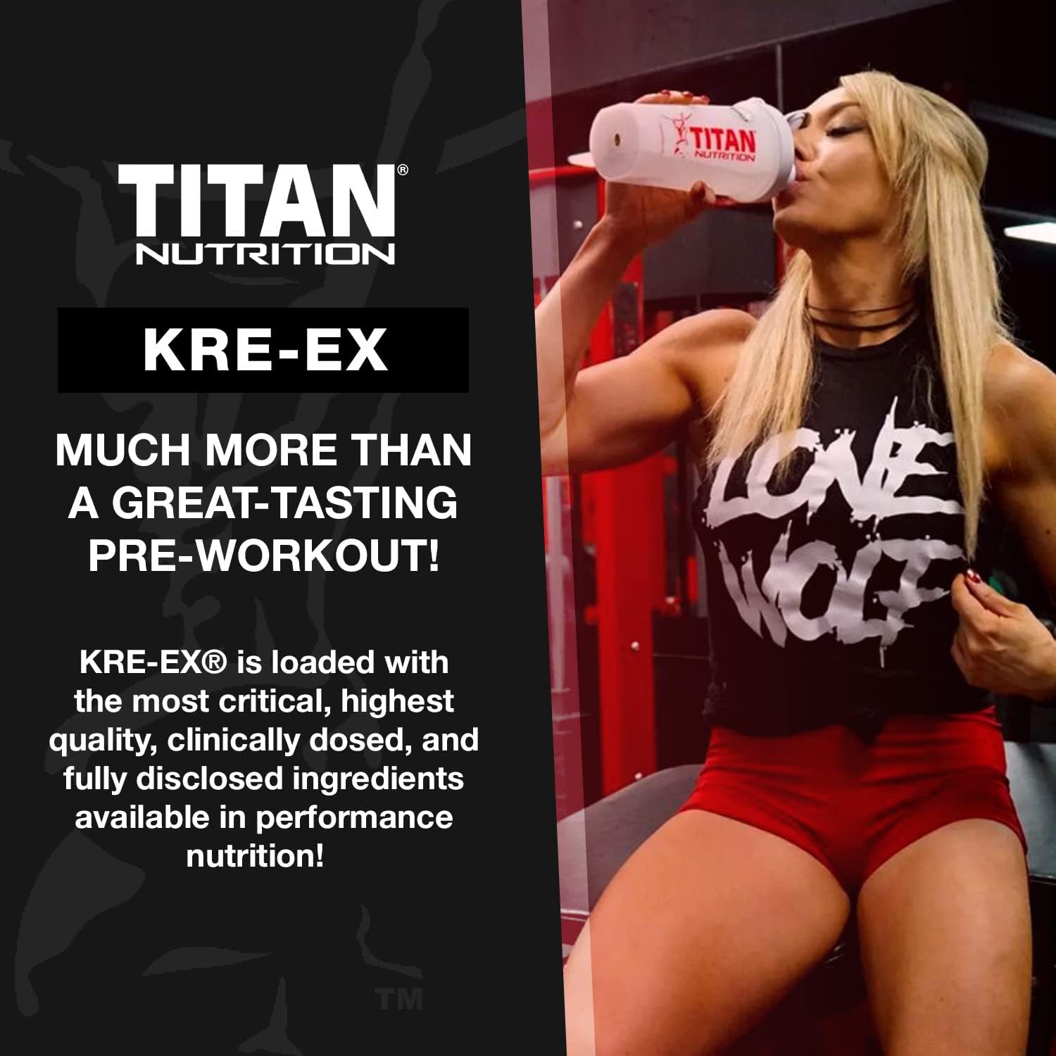 Titan Nutrition KRE-EX Pre Workout Powder