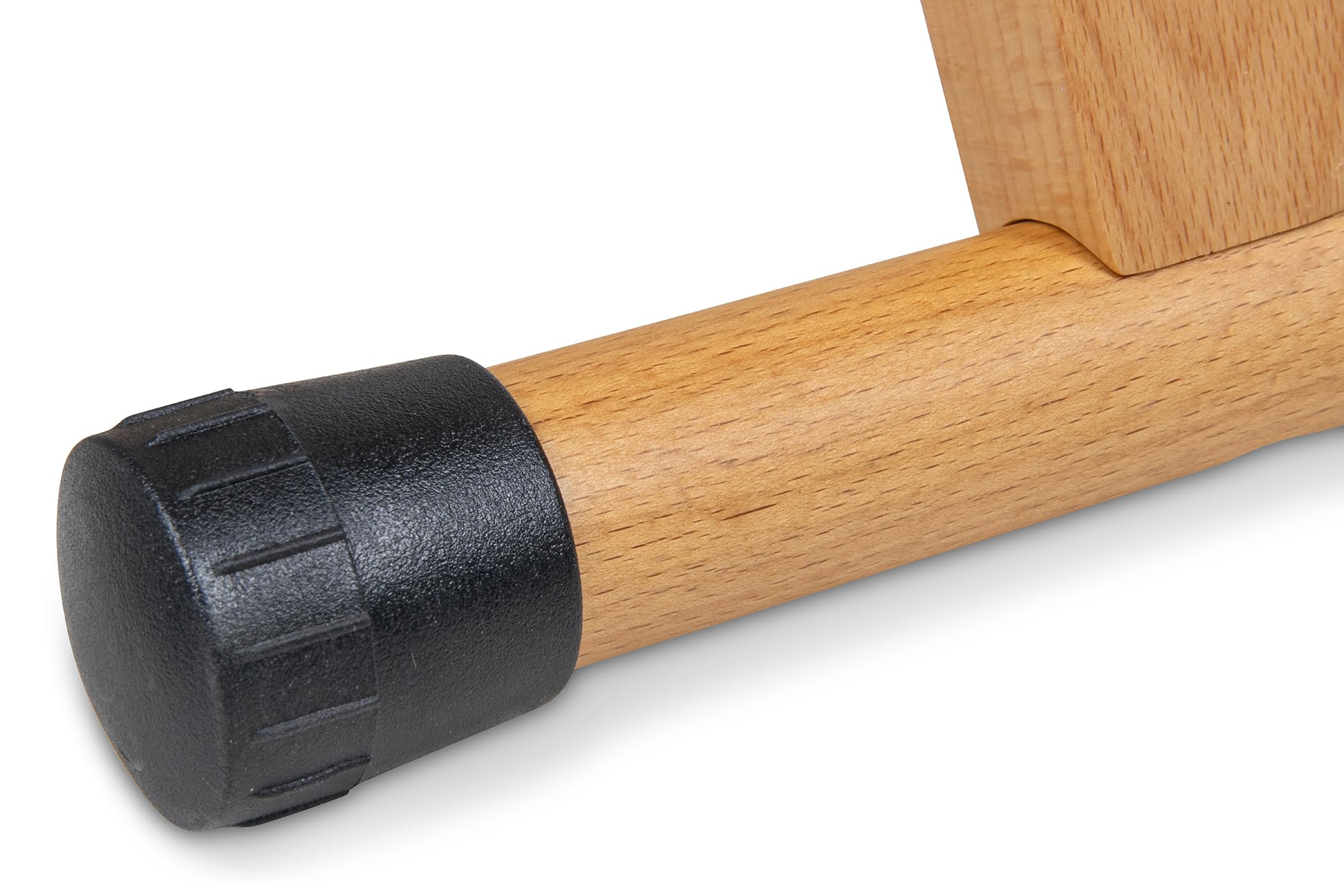 Gewa Supporto per Chitarra in Legno GS-60N, per chitarre classiche, acustiche ed elettriche - anche per chitarre Roundback - Pieghevole - 38 cm di altezza - colore naturale