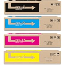 TK8307 TK-8307 1T02LK0US0 1T02LKCUS0 1T02LKBUS0 1T02LKAUS0 Toner Cartridge Compatible with Mita Taskalfa 3050ci 3550ci 3051ci 3551ci Printer | 4 Pack Black/Cyan/Magenta/Yellow