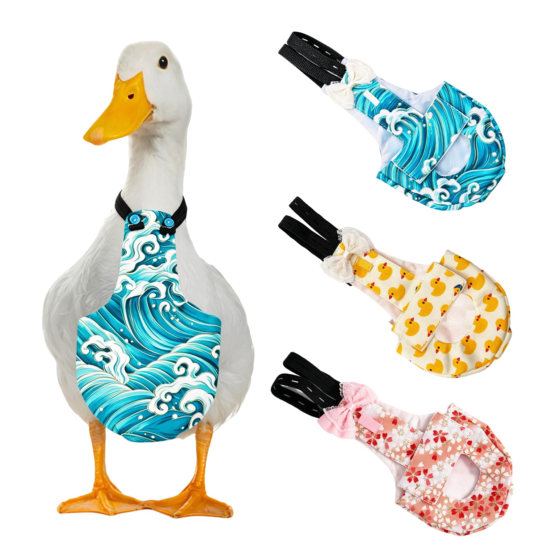 Adjustable Diaper for Pet Geese, Pet Ducks, and Pet Chickens