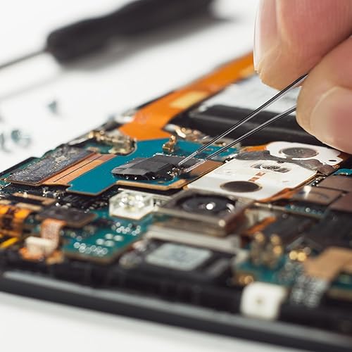 Miniatura 6 de Juego de pinzas de precisión de 11 piezas, juego de pinzas ESD, kit de pinzas para manualidades de primera calidad, pinzas de acero inoxidable