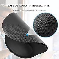 Vista 4 de KTRIO Reposamuñecas ergonómico para teclado y alfombrilla para mouse con reposamuñecas, soporte de muñeca de espuma viscoelástica para escribir