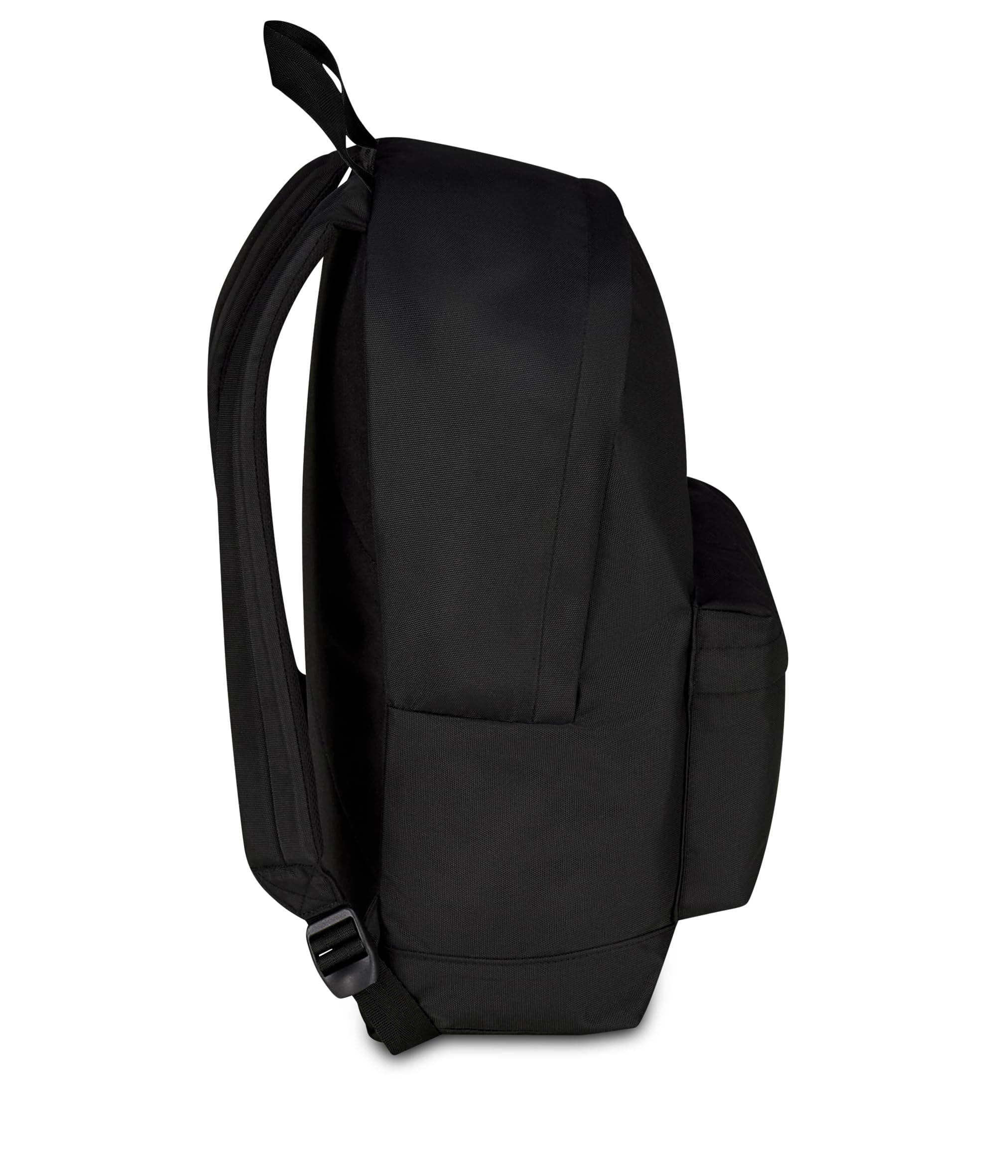 Seven Zaino Scuola TECH LINE, Monoscomparto, Nero, 23 L, Tasche multifunzione, Tasca frontale, Scomparto interno porta pc ablet, Scuola media e superiore, Per bambini e ragazzi