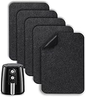 Vista 1 de Heat Resistant Mat Countertop Air Fryer Kitchen Appliance Slider Mats,5PCS 17 x 12 In Thickened Kitchen Countertop Heat Protector Mat Compatible for