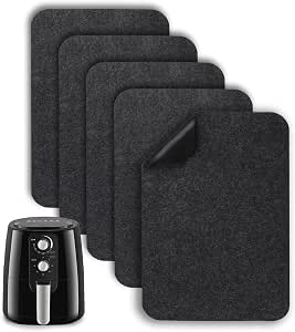 Heat Resistant Mat Countertop Air Fryer Kitchen Appliance Slider Mats, 5PCS, 17 x 12 inches