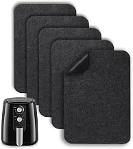 Heat Resistant Mat Countertop Air Fryer Kitchen Appliance Slider Mats,5PCS 17 x 12 In Thickened Kitchen Countertop Heat Protector Mat Compatible for Ninja Foodi Air Fryer,Coffee Maker,Blender
