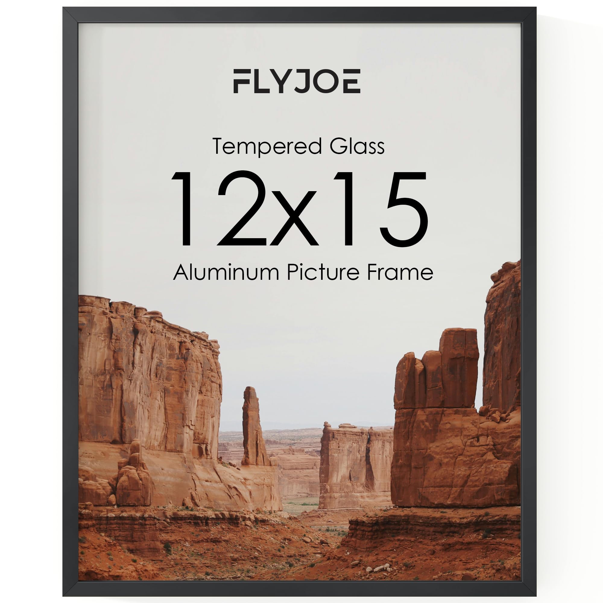 FLYJOE 12x15 Metal Picture Frame