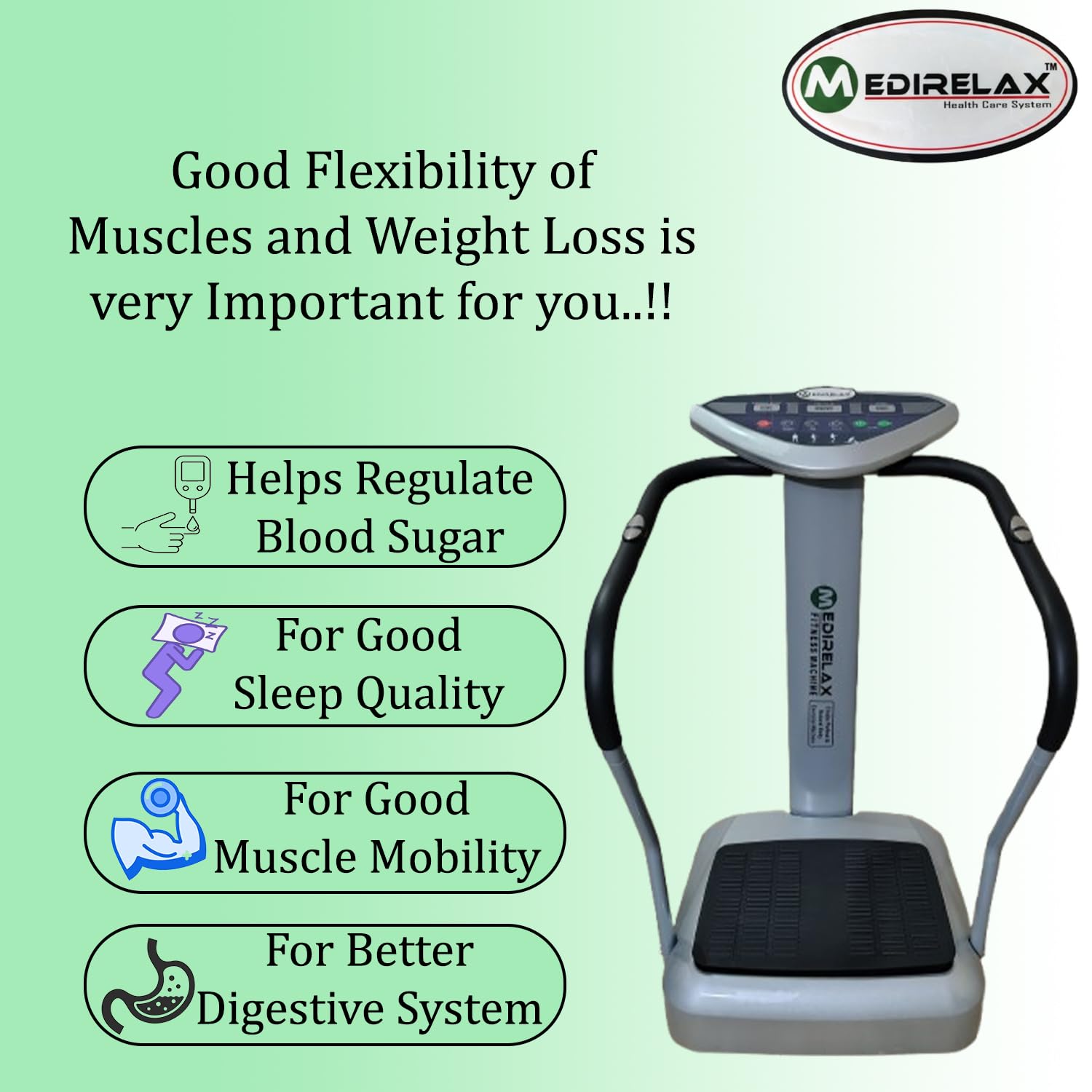 Medirelax fitness machine gym vibration machine full body crazy fit massage machine motor 500W 500W Medirelax fitness machine gym vibration machine full body crazy fit massage machine motor 500W 500W