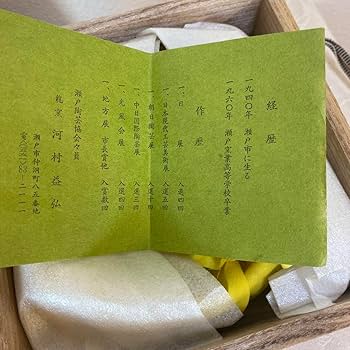 瀬戸　龍窯　河村益弘　作　志野　茶盃　美品 Amazon.co.jp: 瀬戸 龍窯 河村益弘 作 志野 茶盃 : ホーム＆キッチン