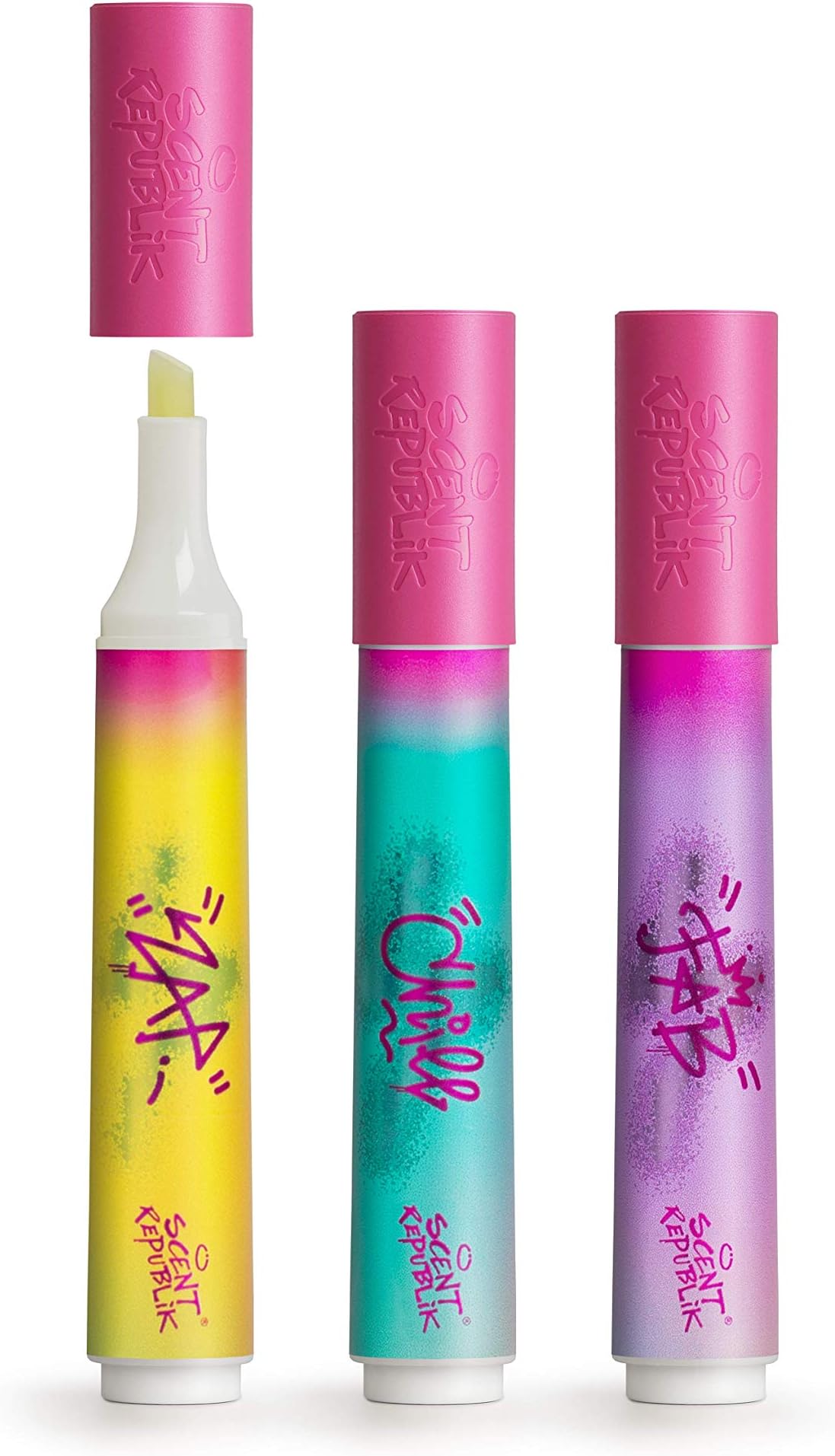 MiXuP - Three Scent Stik Collection, ZAP, CHILL & FAB (3.5 ml x 3)