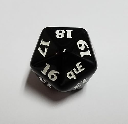 Miniatura 8 de Juego de contador mágico y juego de dados de vida Spindown Black CommanderEDH (40-21 y 20-1)