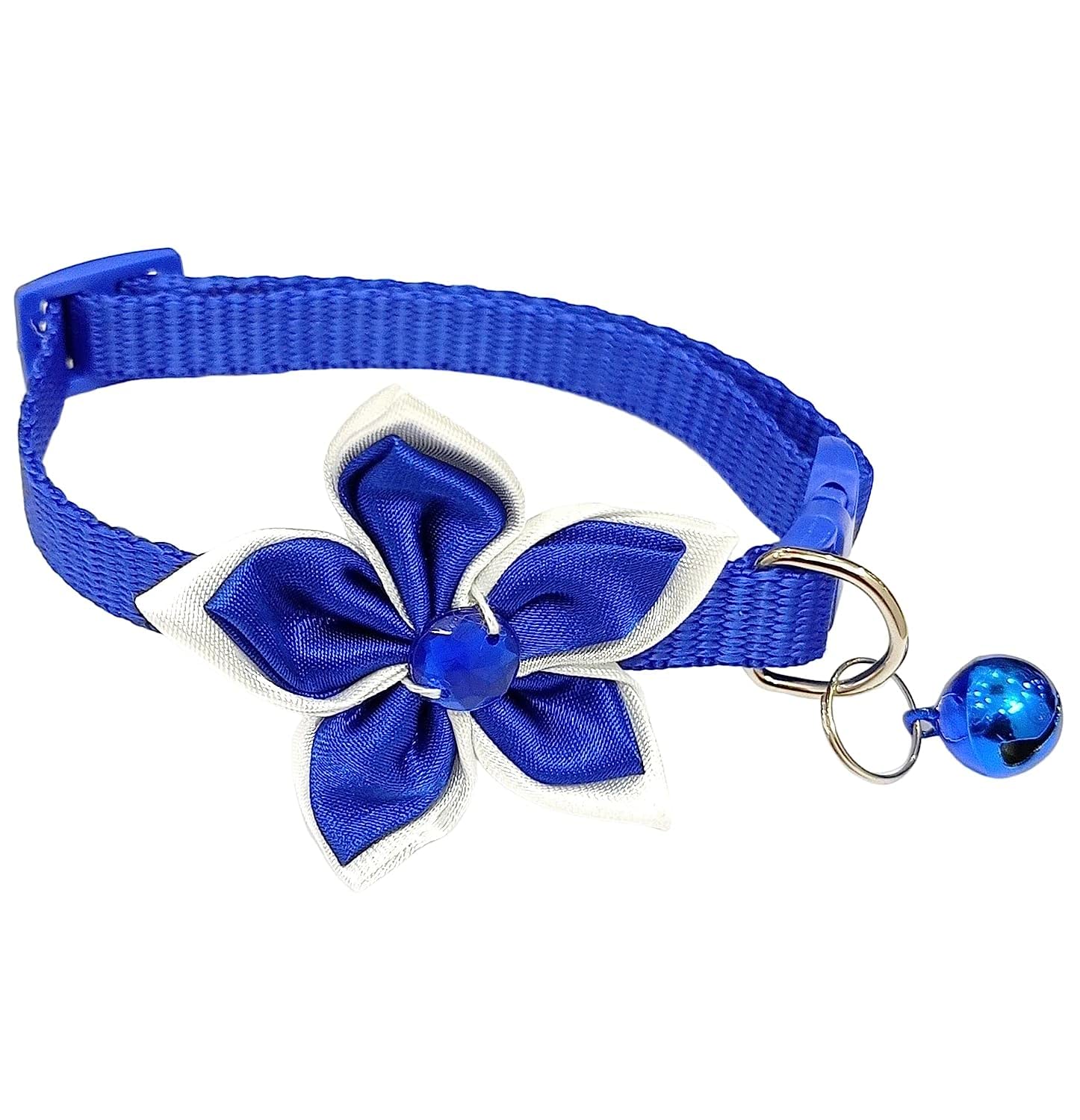 BohoBark Cat Collar with Bell,Kitten Kitty & Small Dogs Soft Adjustable New and styleash Design Collar Colour May Very (Blue) (B0C1JV5RG9) Amazon Price History, Amazon Price Tracker