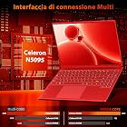 Foto di PC Portatile Notebook 16 Pollici Win11 12GB 512GB 1TB SSD Espansione