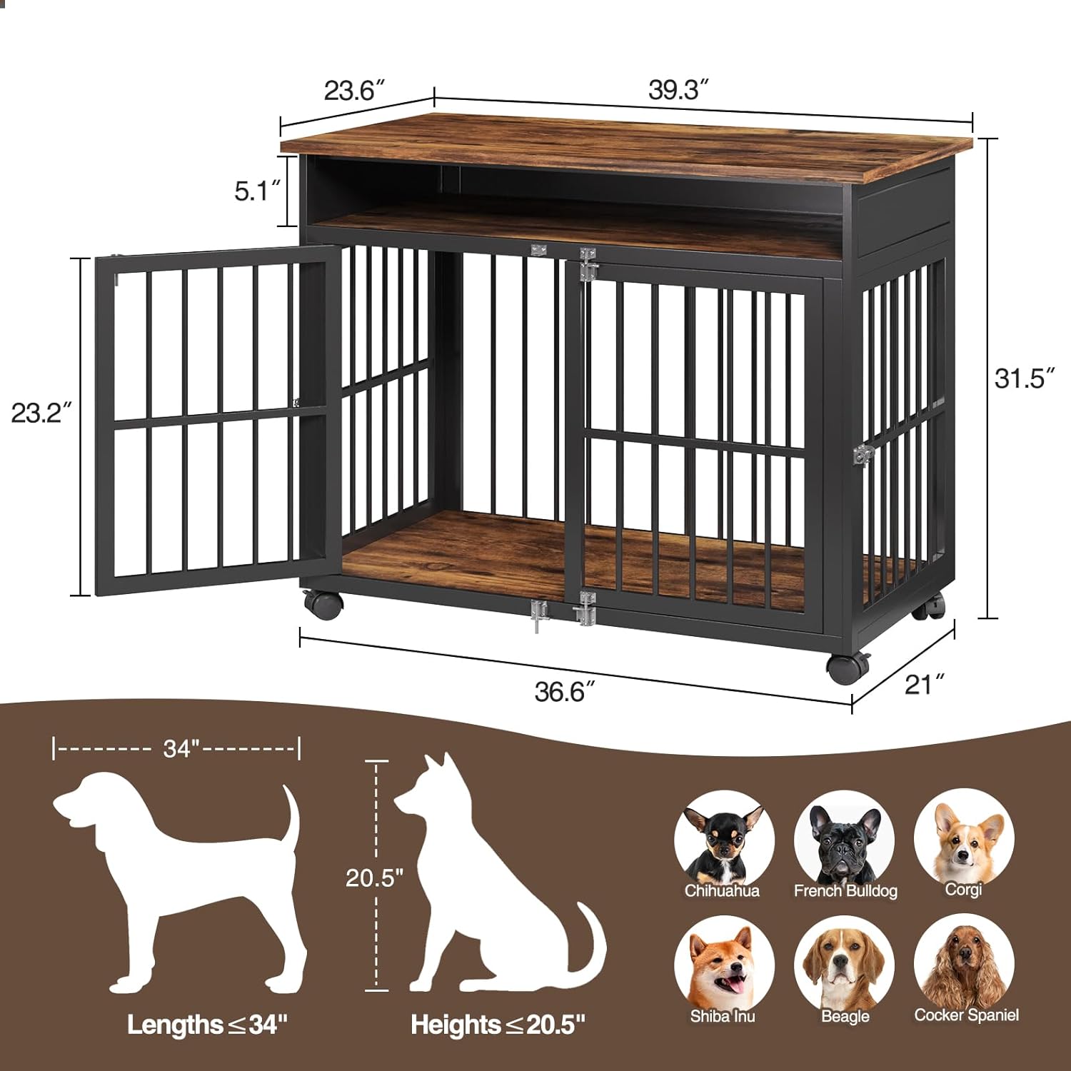 Stylish & Functional: The Ultimate Dog Crate Furniture Review!