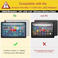 Vista 2 de Funda para tablet Yaxa Kindle Fire Max 11 de 13ª generación (versión 2023) de 11 pulgadas con soporte [encendido y apagado automático] Funda