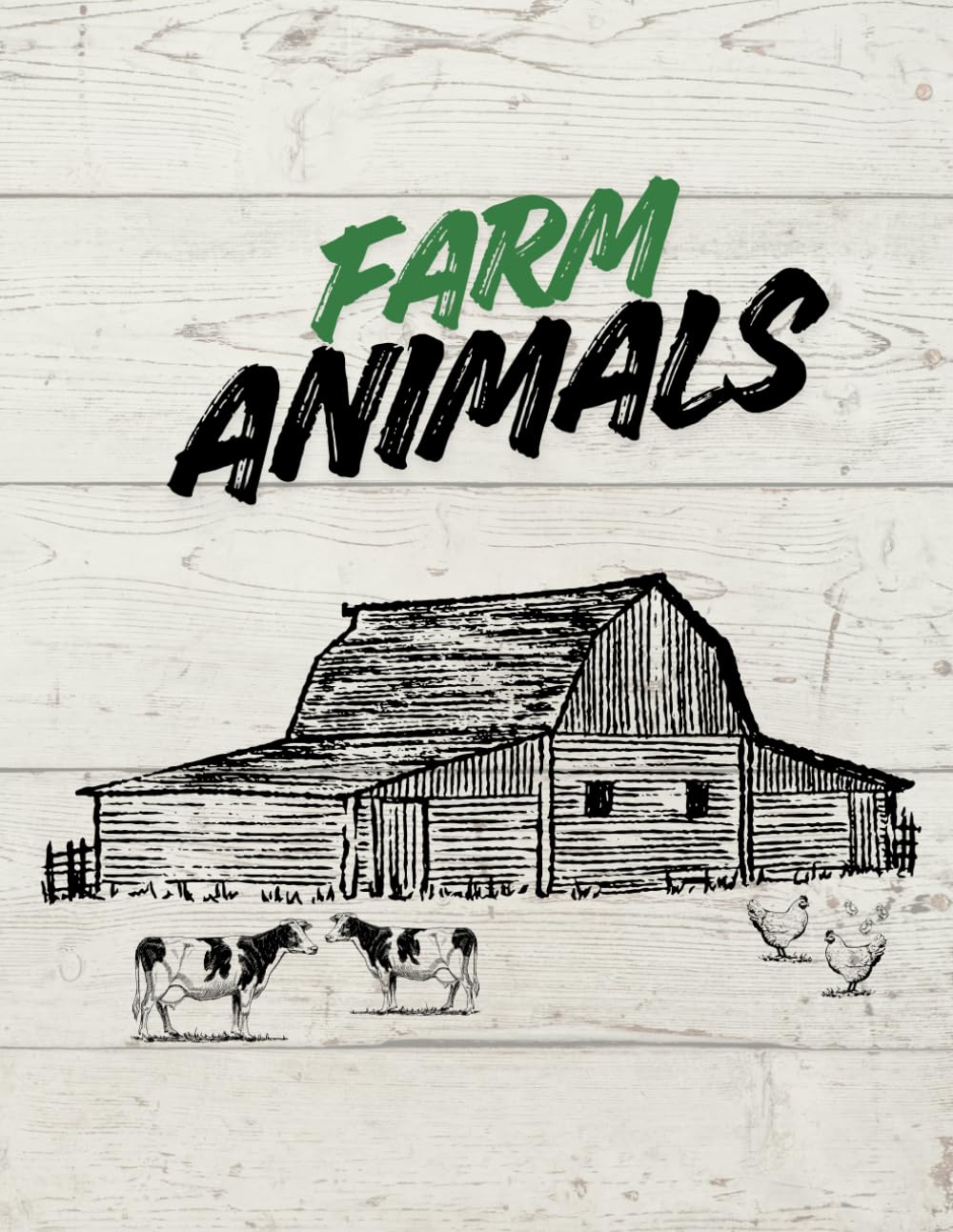Farm Animals Coloring Book