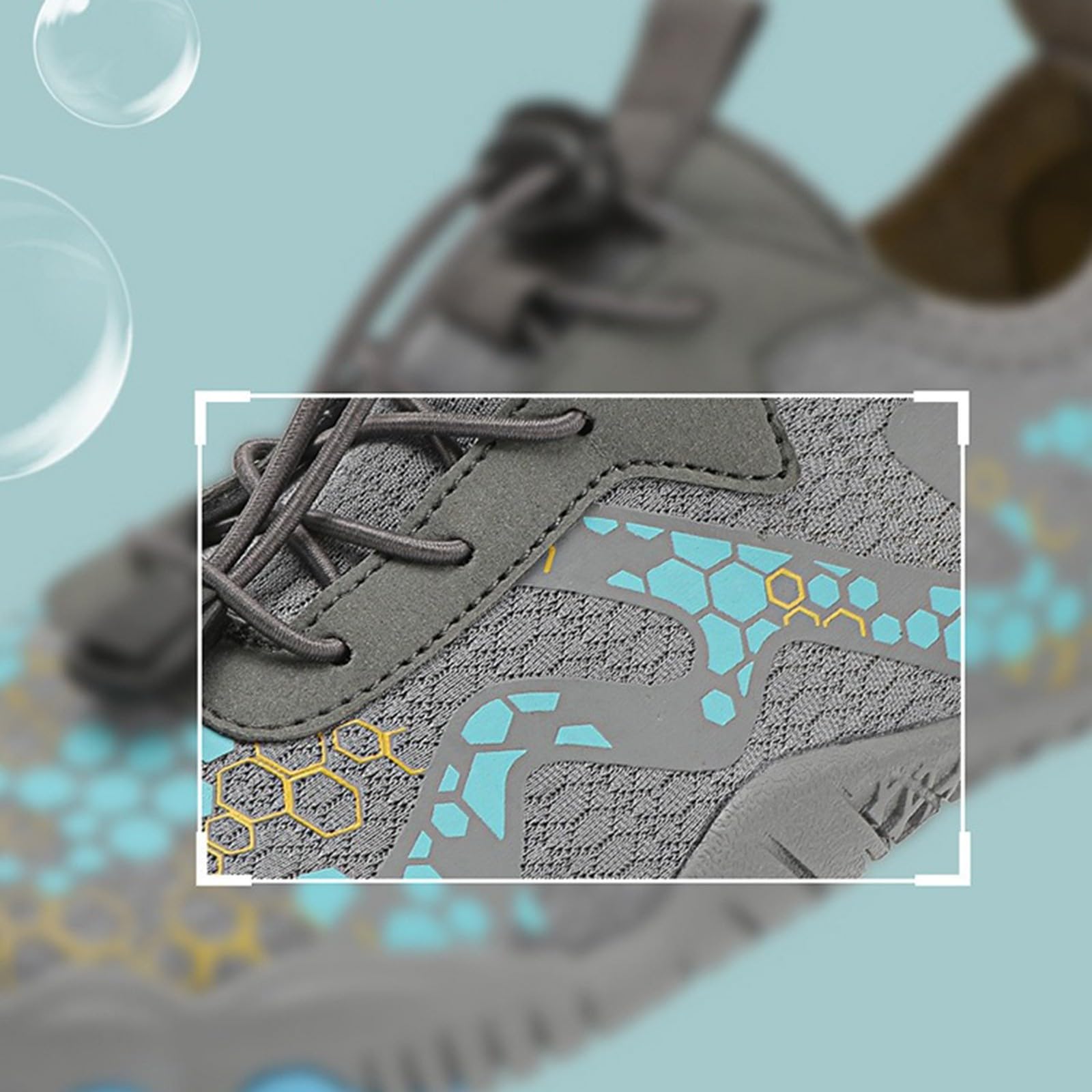 Générique Scarpe d'acqua Scarpe da trekking da passeggio leggere Trekking Traspirante Barefoot Uomo