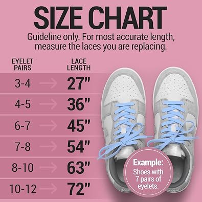Miscly Flat Elastic Shoelaces