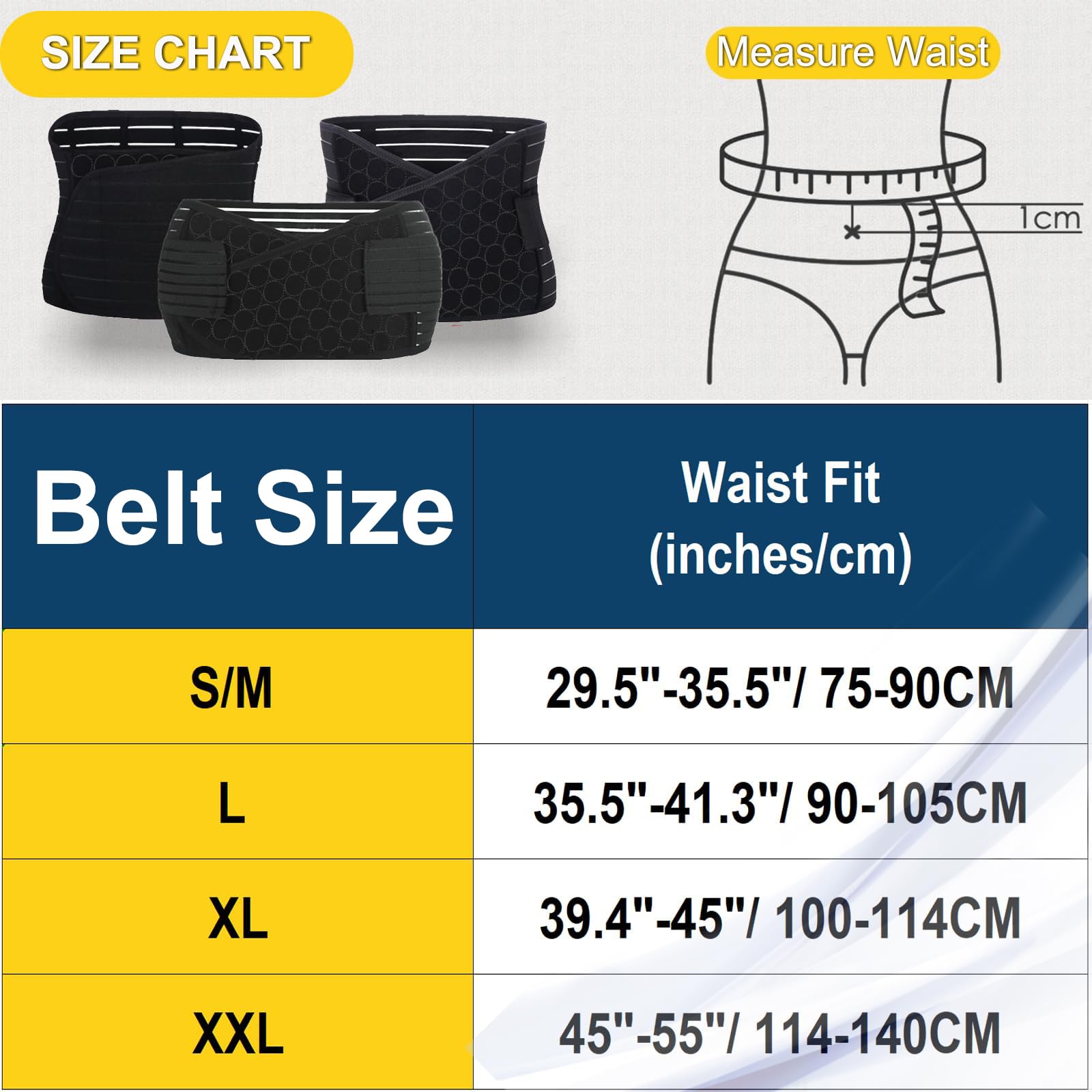 Chongerfei Cintura ventrale 3 in 1 post partum, cintura per pancia/vita/bacino di recupero (One Size, Black)