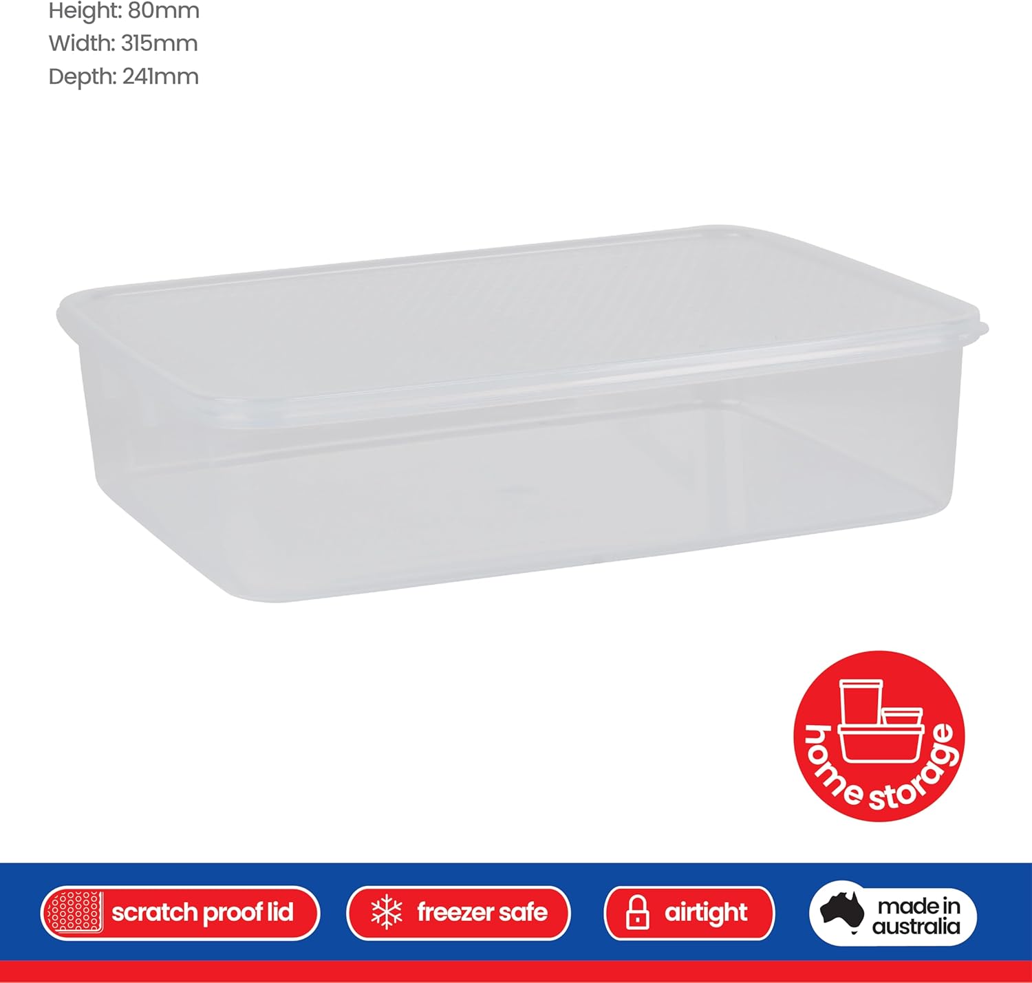 Decor Tellfresh Cupcake Holder, 4L, Clear