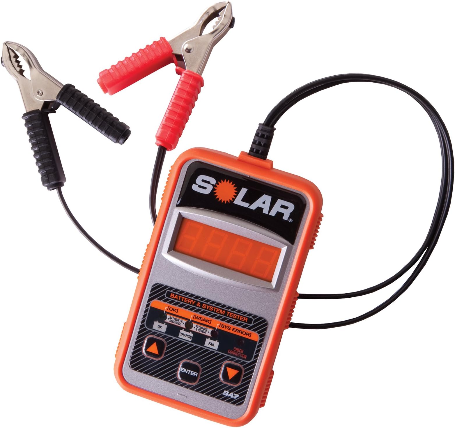 Clore Automotive SOLAR BA7 100-1200 CCA Electronic Battery and System Tester