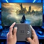 DLseego Poignées de pouce conçues pour le commutateur Nintendo 2 (2025), Soft Silicone Joycon Contrôleur analogique Protection antidérapante 2 PCS Bouton Joy Con Bouchons de joystick Couvre - Transparent/clair