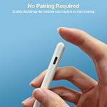 IPad Crayon 2018-2026 - 2X Stylus stylo charge rapide pour iPad avec sensibilité au Tilt & rejet de la paume, solution de rechange pour le crayon de pomme iPad A16/11/10/Air/Pro/Mini, Crayon numérique actif