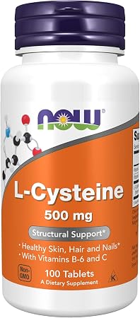 Amazon 海外直送品 ナウフーズ L システイン 500mg 100タブレット Now L システイン
