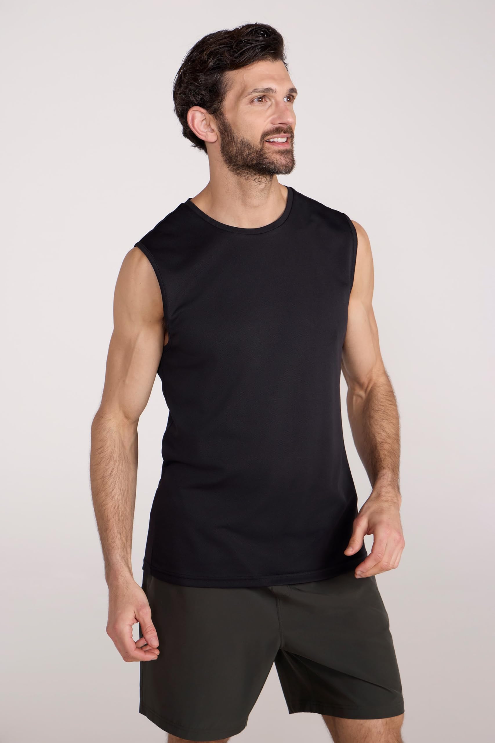 Endurance Mens Tank Top - Black