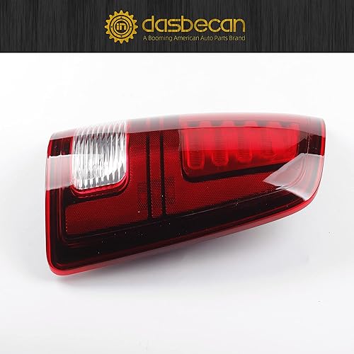 Miniatura 6 de Dasbecan Conjunto de luces traseras LED compatible con RAM 1500 2013-2018 RAM 2500 y 3500 2014-2018 lado del pasajero con bombillas de repuesto #