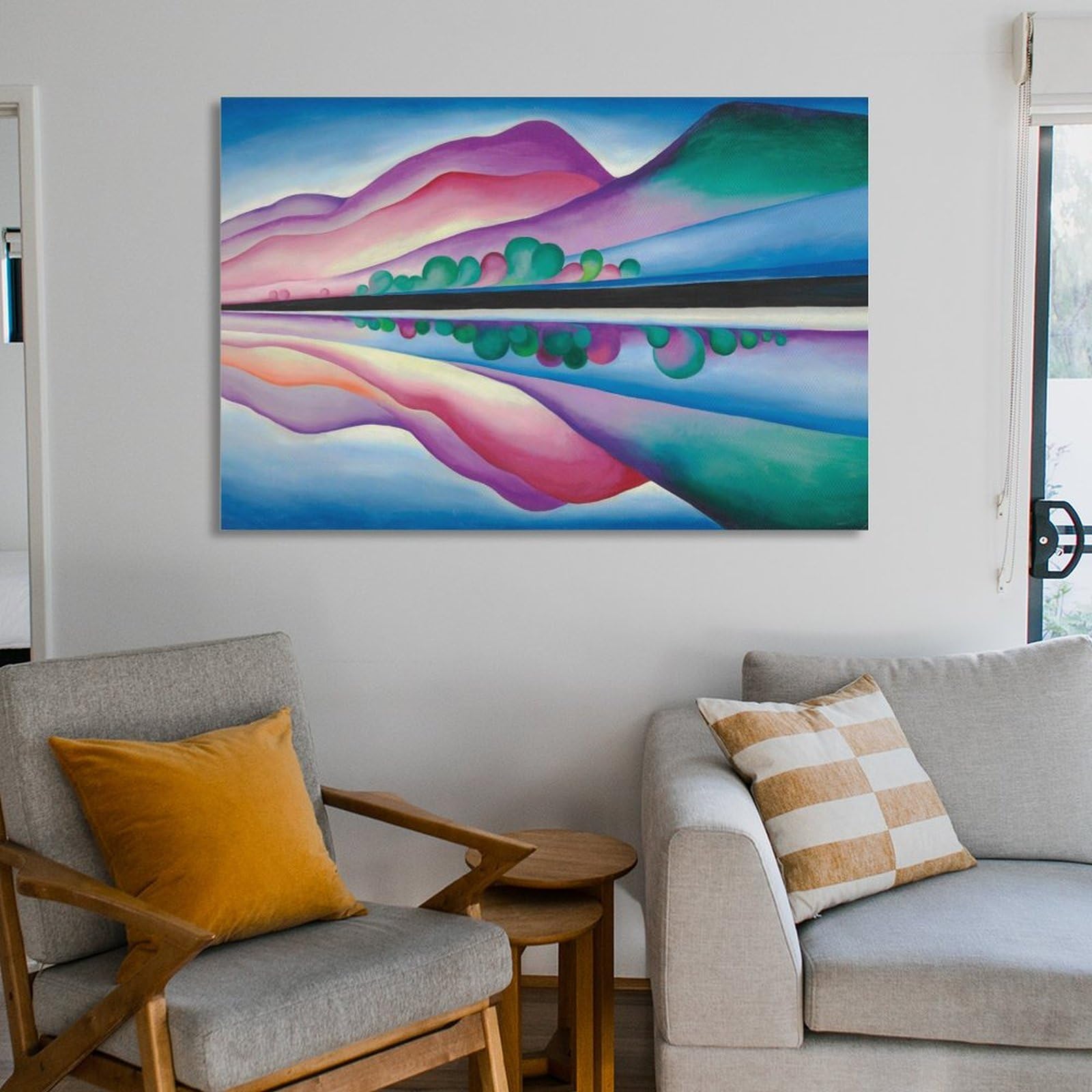 Amazon.co.jp: Georgia O'Keeffe ジョージア・オキーフ 風景画 アート