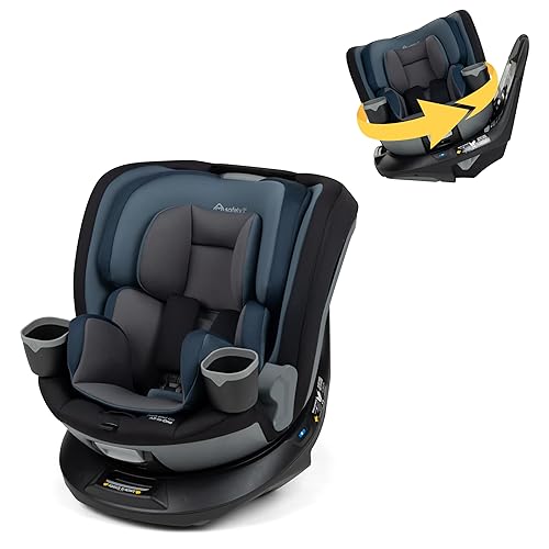 Miniatura 13 de Safety 1st Turn and Go 360 ST - Asiento convertible todo en uno giratorio para automóvil, tecnología SafetySwivel, instalación SecureTech, Caviar