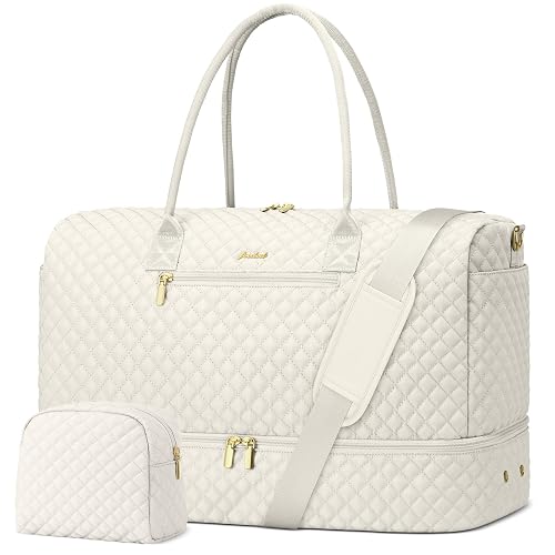 Focdod Travel Overnight Bag Beige