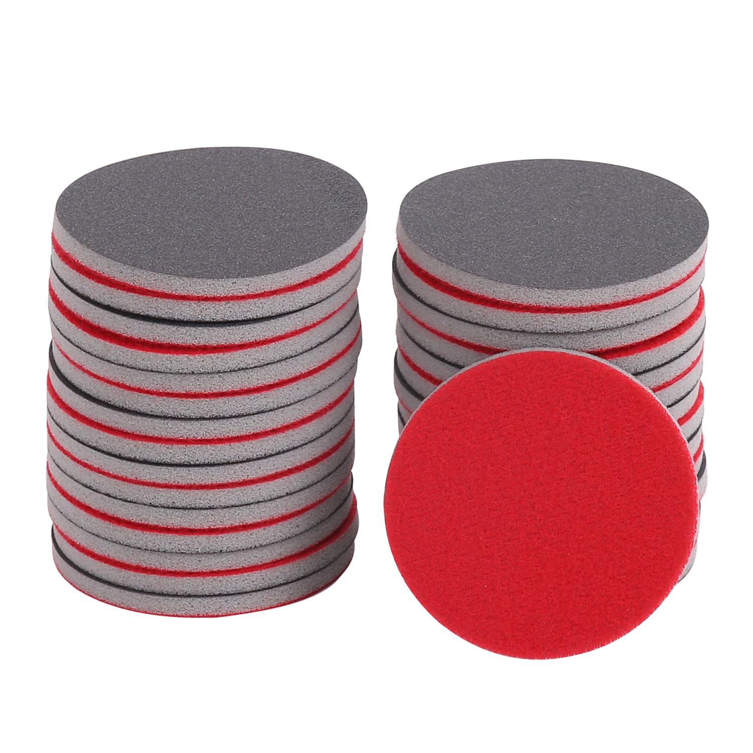 YTKavq Sanding Disc,3 Inch 800 Grit Round Sponge Sandpaper for Polishing and Polishing of Woodworking Furniture, Metal Jade, Mobile Phone Case,