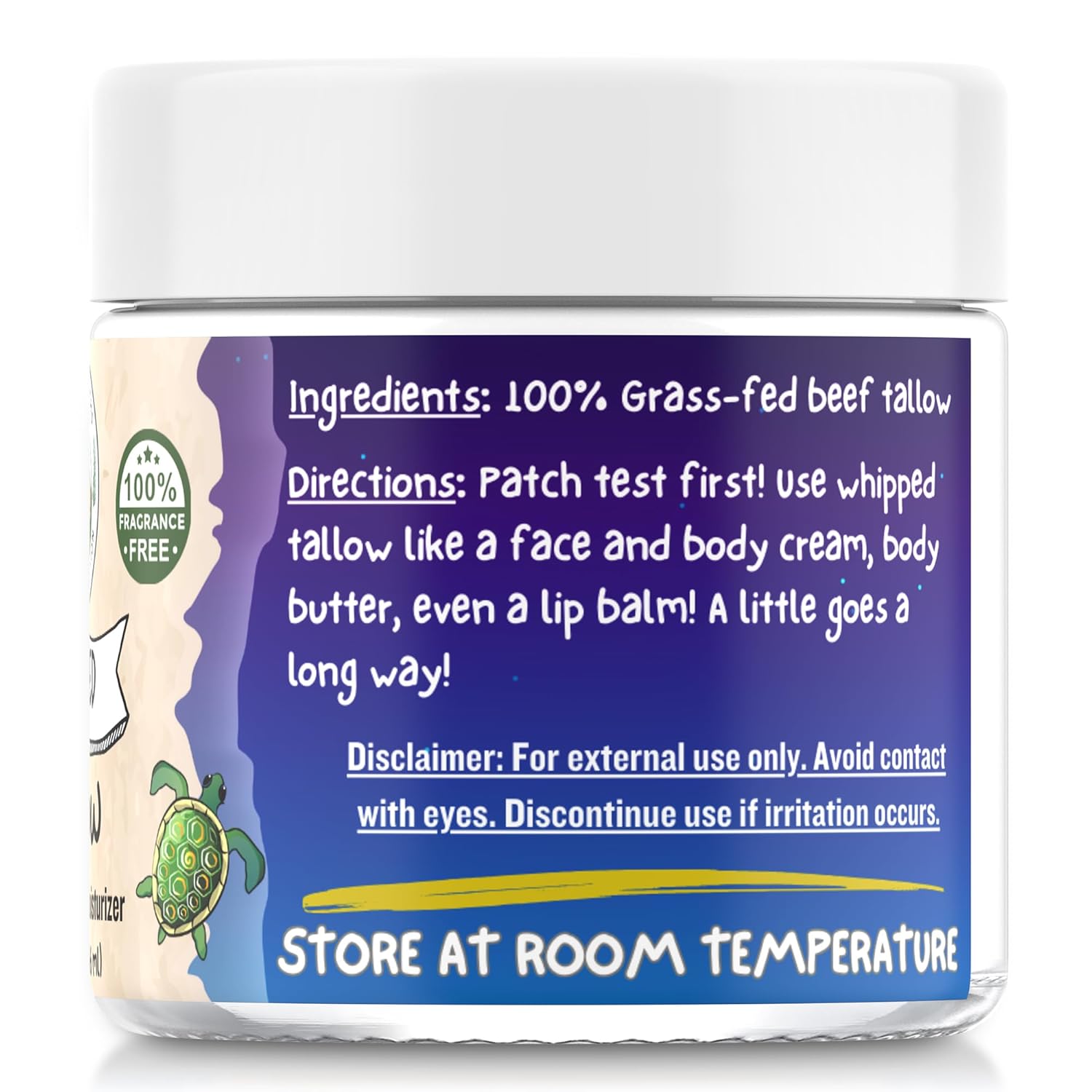 Ancient Paths Whipped Tallow (9oz) - Grass-Fed, 100% Natural Beef Tallow Moisturizer - Large Size Face & Body Moisturizer for Women, Men & Kids - Fragrance & Preservative-Free - Small Batch USA Made - Image 8