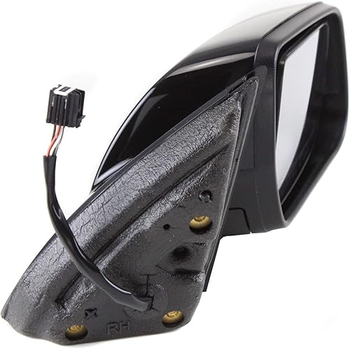 Miniatura 2 de Kool Vue - Espejo calefactable eléctrico para el lado del pasajero para Chevrolet Equinox GMC Terrain 2010-2017 sin monitor de punto ciego y memoria